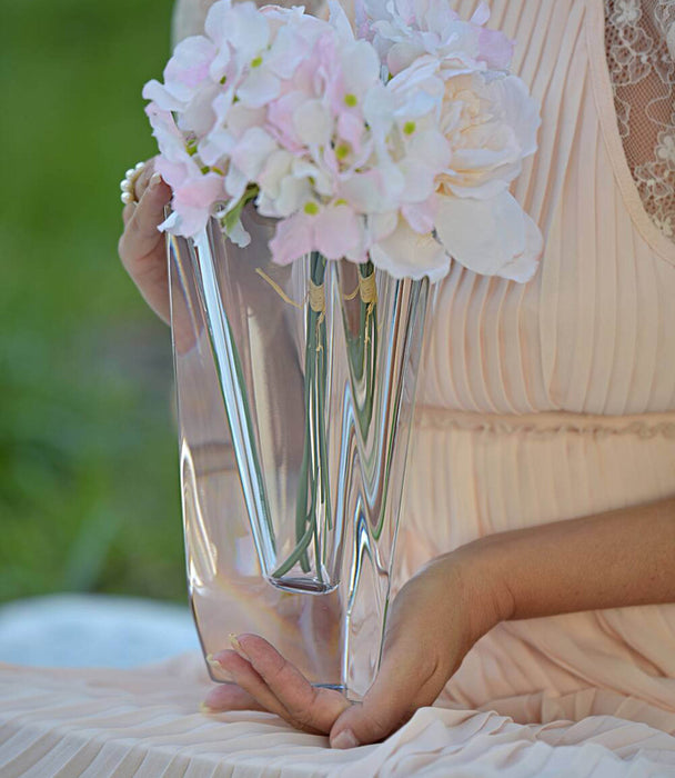 Prism Vase 33cm - Roomours UAE