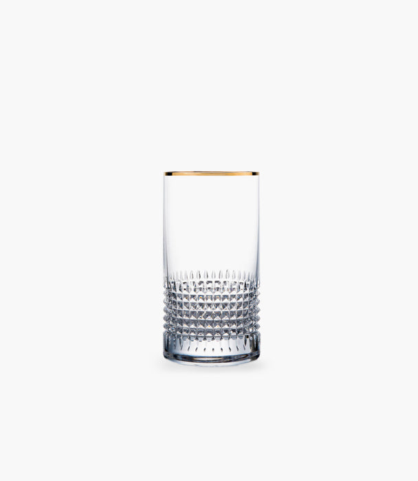 Diamond Gold Highball Set of 2