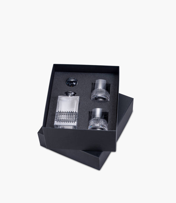 Diamond Decanter & 2 Dof Gift Set