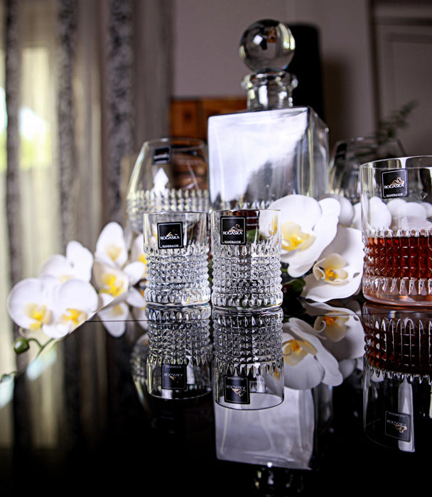 Diamond Decanter & 2 Dof Gift Set