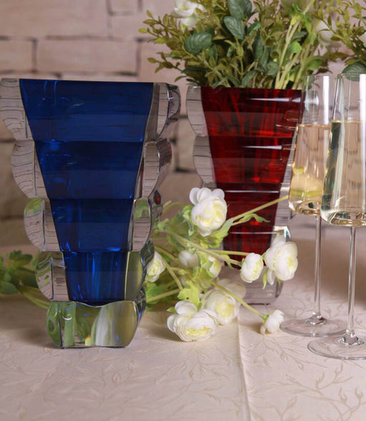 Vase 25 Cm Adria Blue - Roomours UAE