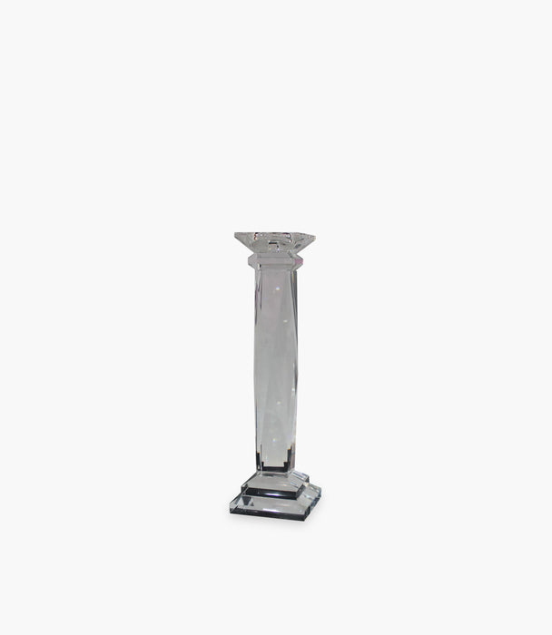 Pillar Candle Holder Clear Big 14*14*50cm