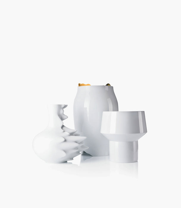 Fast Vase 22 cm Porcelain White