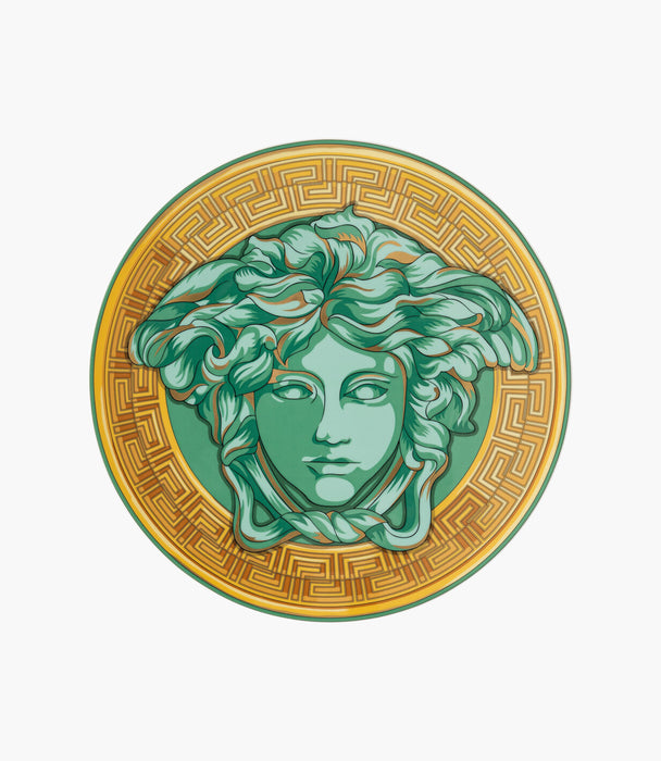 Medusa Amplified Green Service Plate 33 Cm