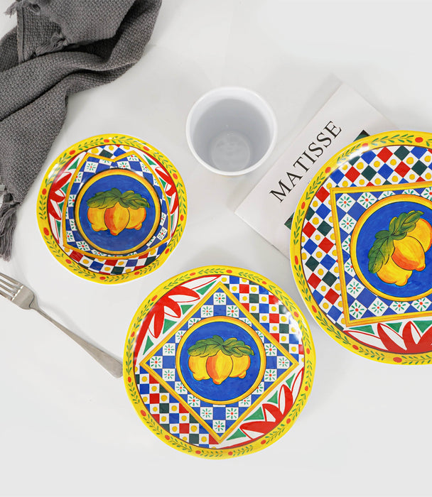 Scultura Carretto 23 cm Salad Plate Melamine 1pc - Roomours UAE
