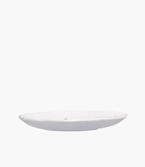 Flower Melamine Red Color Salad Plate  23 Cm 1Pc