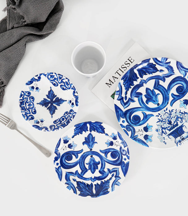 Scultura Majolica 28 cm Dinner Plate Melamine 1pc - Roomours UAE