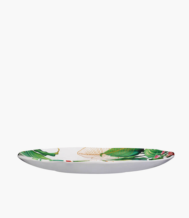 Parrot 28 cm Dinner Plate Melamine 1pc - Roomours UAE