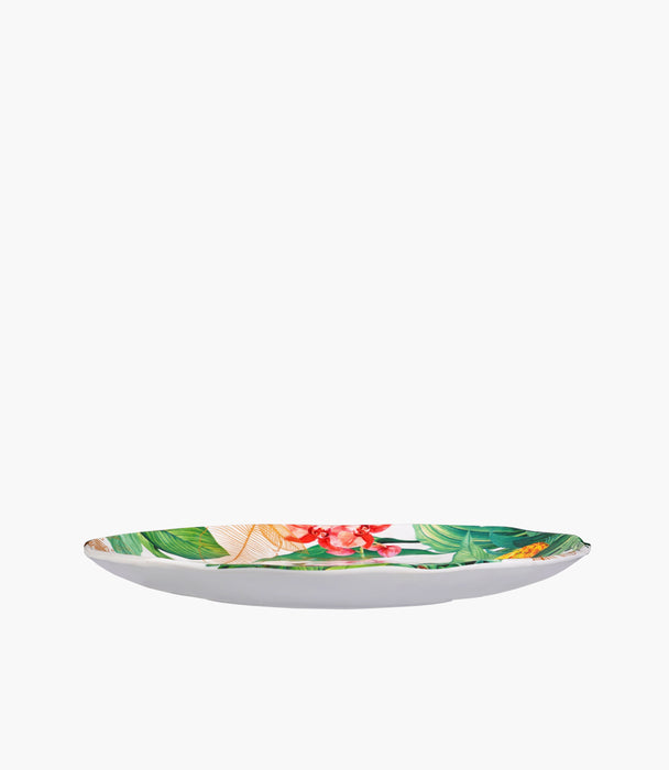 Peacock Melamine Dinner Plate 28 Cm 1Pc