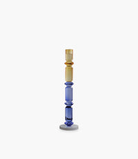 Taper Candle Holder Blue Big 10*10*41.3cm