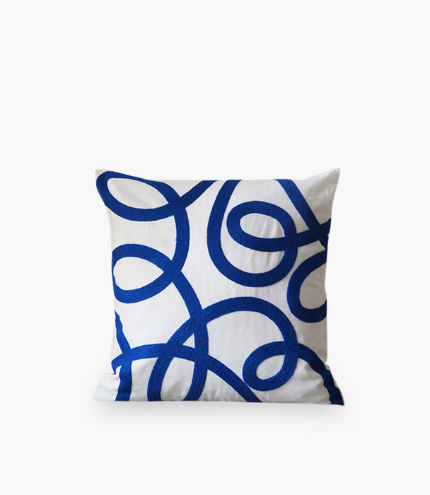 Lines Cushion Blue 45*45cm