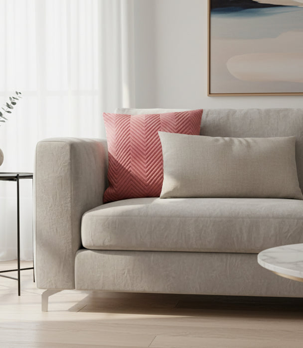 Diagonal Cushion Pink 45*45cm