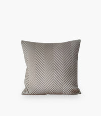 Diagonal Beige Cushion 45*45cm