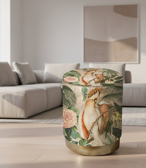 Nordic Beige Storage Stools 32*32*38cm
