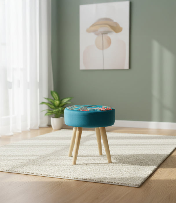 Nordic Blue Round Stools 35*35*40cm