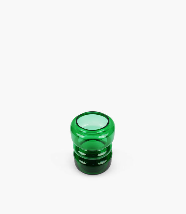Contour Green Glass Vase 21*21*30cm