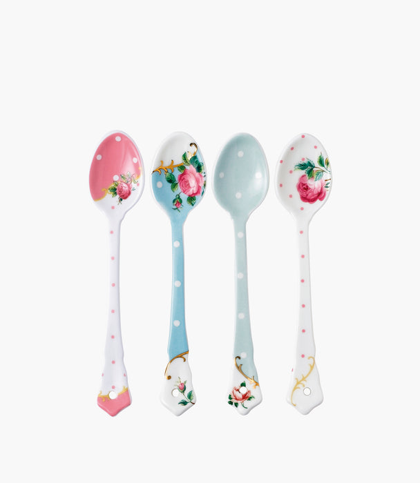 Vintage Mix Modern Spoons 4P Set