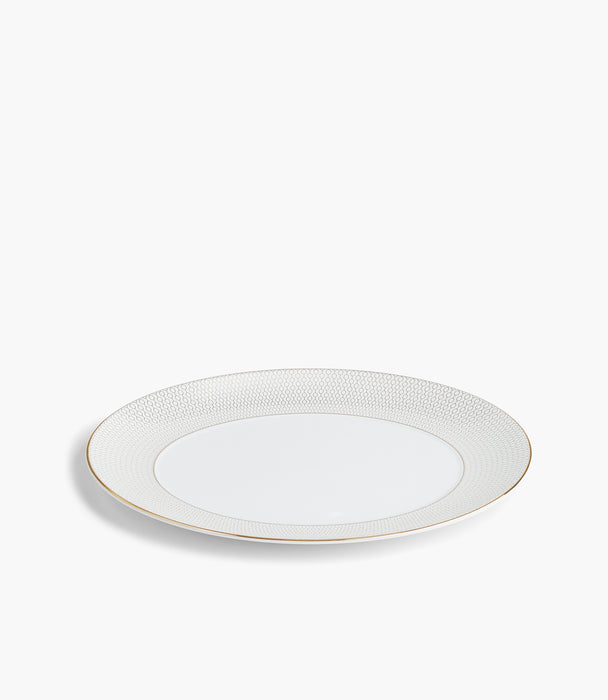 Gio Gold Oval Platter 33cm