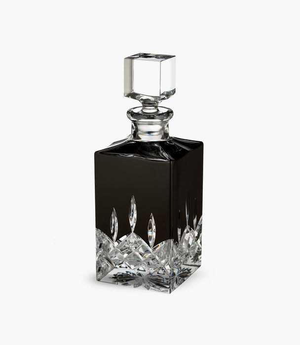 Lismore Square Decanter Black