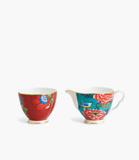 Paeonia Blush Sugar Red/Cream Green LS