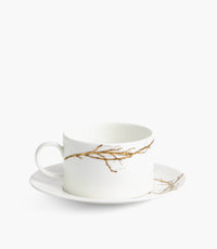 Vera Wang Jardin Teacup and Saucer Set