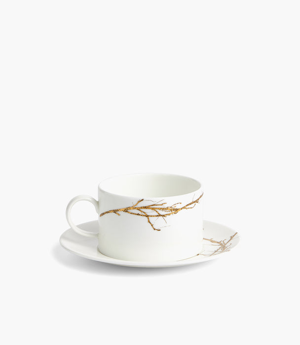 Vera Wang Jardin Teacup and Saucer Set
