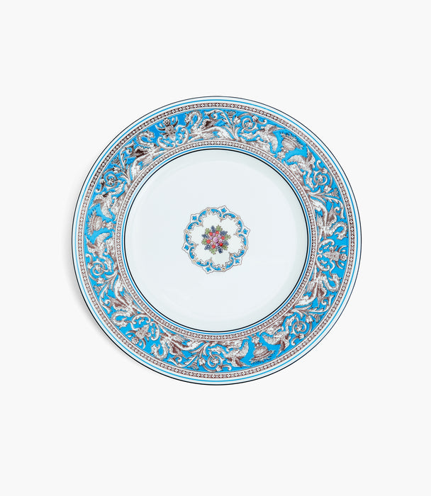 Florentine Turquoise Dinner Plate 27cm