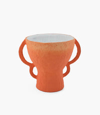 Cotton Mache Vase 
20 x 23cm - Roomours UAE