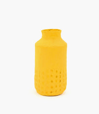 Cotton Mache Vase 
13 x 25cm - Roomours UAE