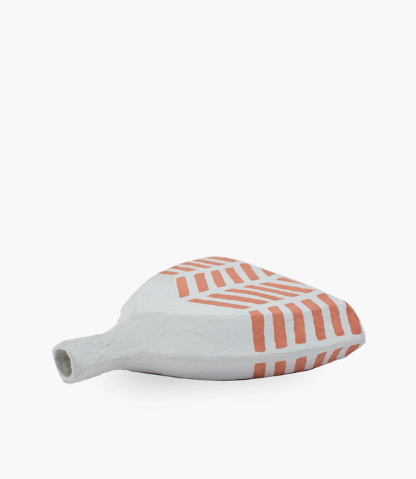 Cotton Mache Vase 
22 x 23cm - Roomours UAE