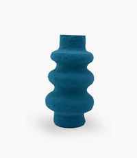 Cotton Mache Vase 
20 x 36cm - Roomours UAE