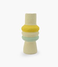 Cotton Mache Vase 
15 x 36cm - Roomours UAE