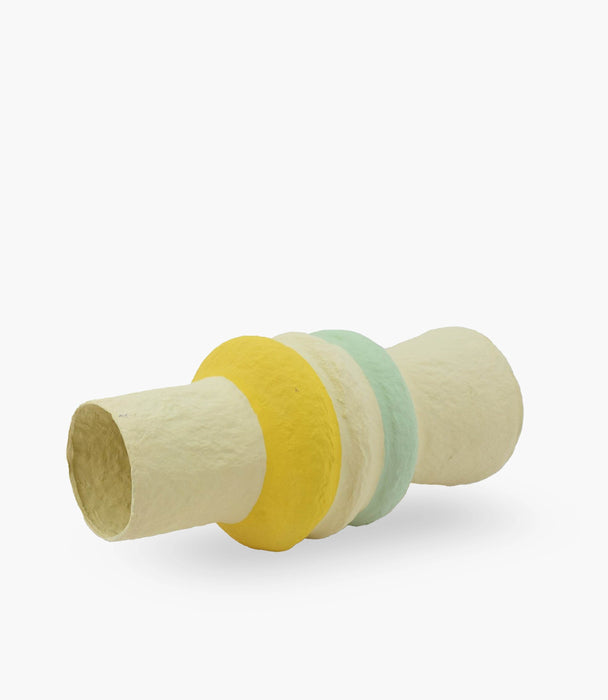 Cotton Mache Vase 
15 x 36cm - Roomours UAE
