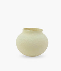 Cotton Mache Vase 
29 x 23cm - Roomours UAE