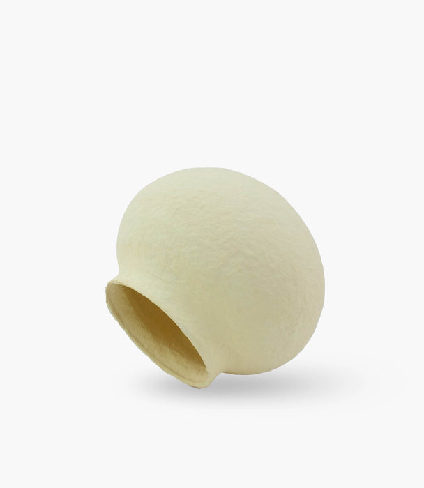 Cotton Mache Vase 
29 x 23cm - Roomours UAE