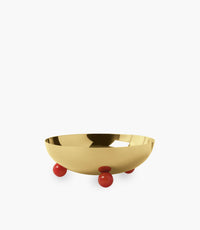Penelope Bowl Pvd Gold 20.5cm - Roomours UAE