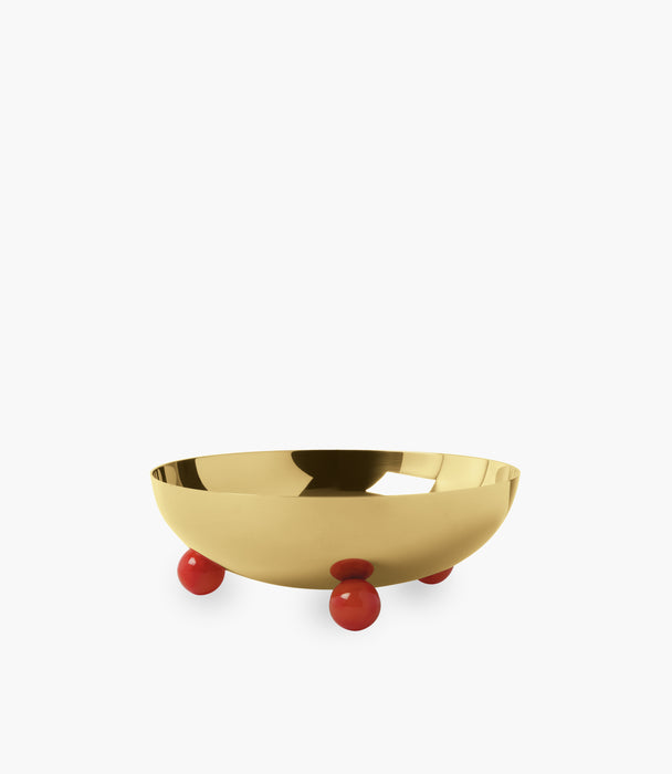 Penelope Bowl Pvd Gold 20.5cm