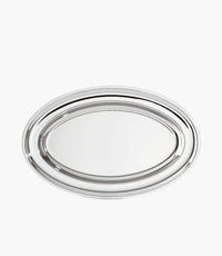 Elite Meat Dish Oval S/Steel 54x37cm