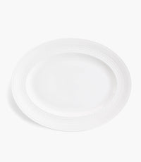 Intaglio Oval Platter 33cm - Roomours UAE