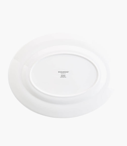 Intaglio Oval Platter 33cm - Roomours UAE