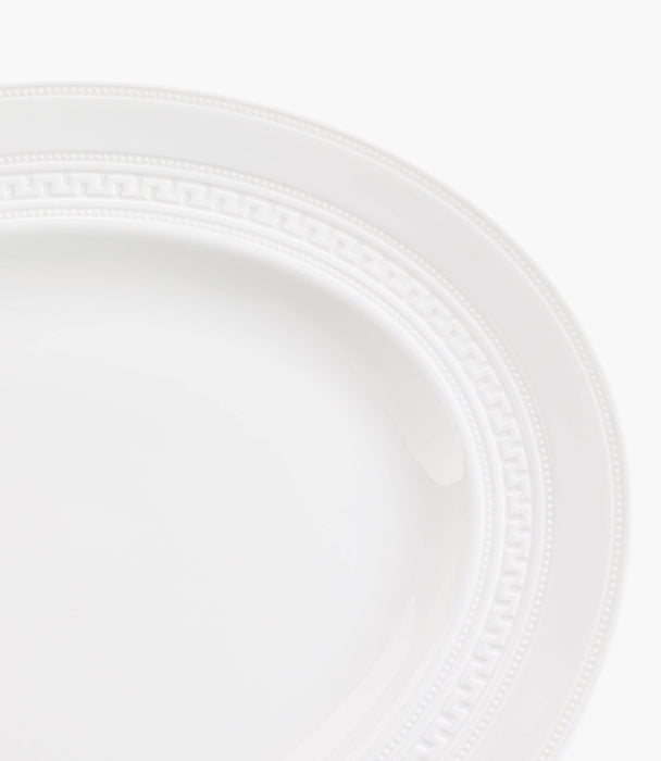 Intaglio Oval Platter 33cm - Roomours UAE