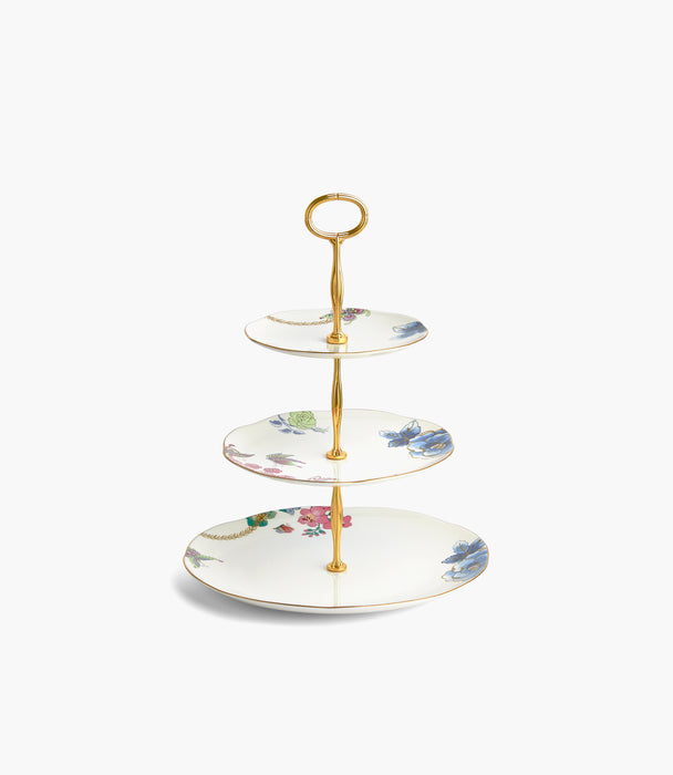 Butterfly Bloom Cake Stand 3 Tier