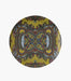 Mandala D Plate Flat Porcelain 27.5cm - Roomours UAE
