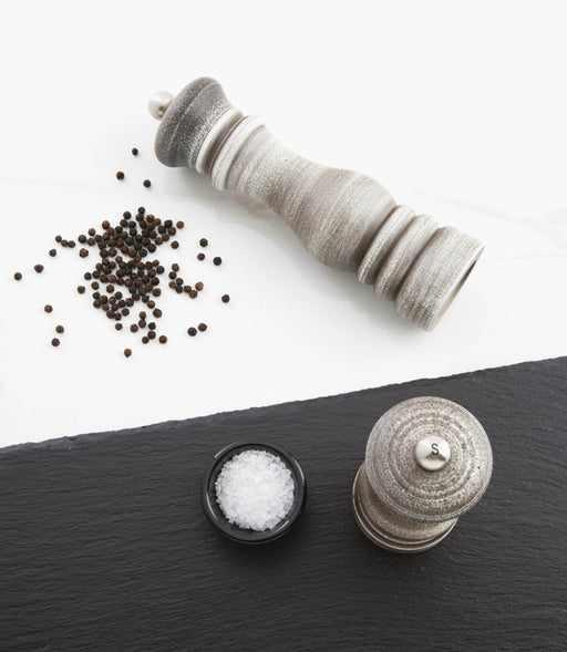 Pepper Mill Wood Black Antique 20.5cm - Roomours UAE