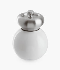 Pepper Mill S/Steel Acrylic White Gloss 10cm - Roomours UAE