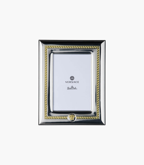 Versace Silver/Gold Picture Frame VHF6 10*15cm - Roomours UAE