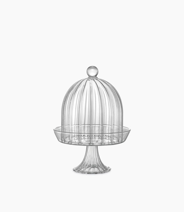 Sahara Footed Cake Plate With Dome 12.5cm