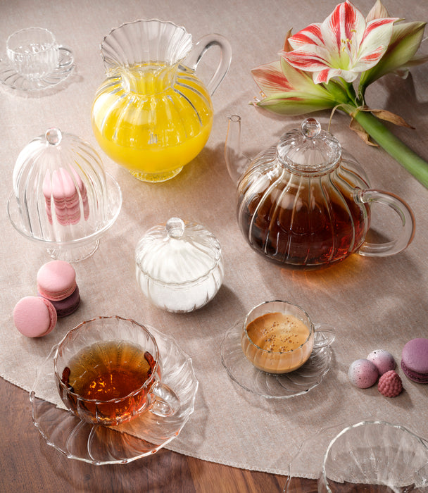 Sahara Footed Cake Plate With Dome 12.5cm