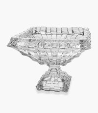 Cascade Crystal Footed Bowl 28cm