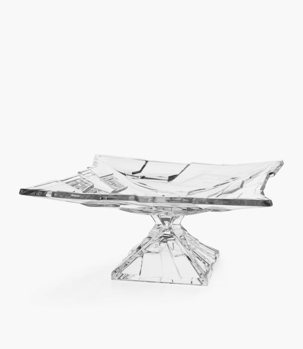 Sydney Crystal Footed Plate 30.5cm